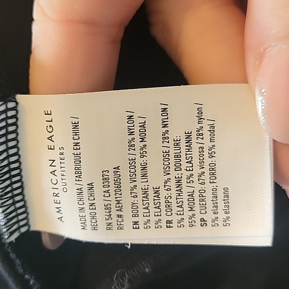 American Eagle Black Athletic Skirt With Pockets Size Xlarge - Picture 3 of 4